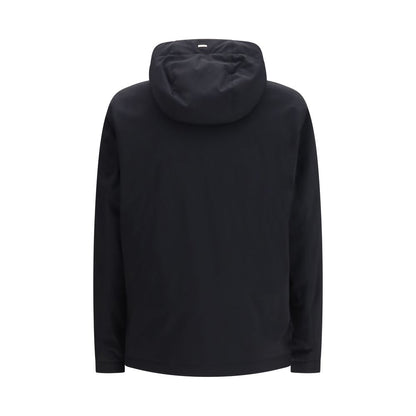 Black Polyester Shell Jacket