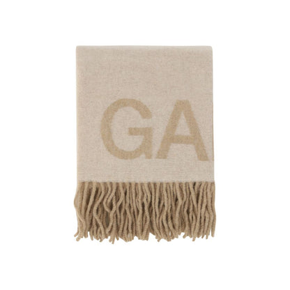 Beige Wool Oves Aries Scarf