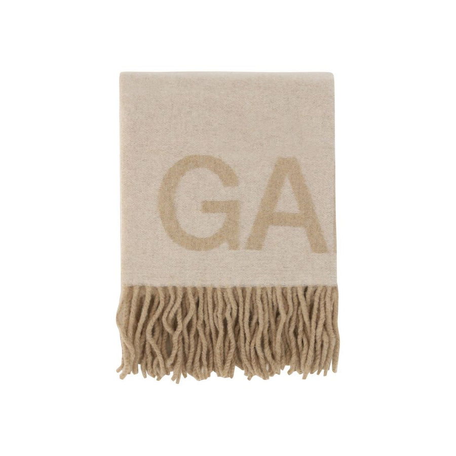Beige Wool Oves Aries Scarf