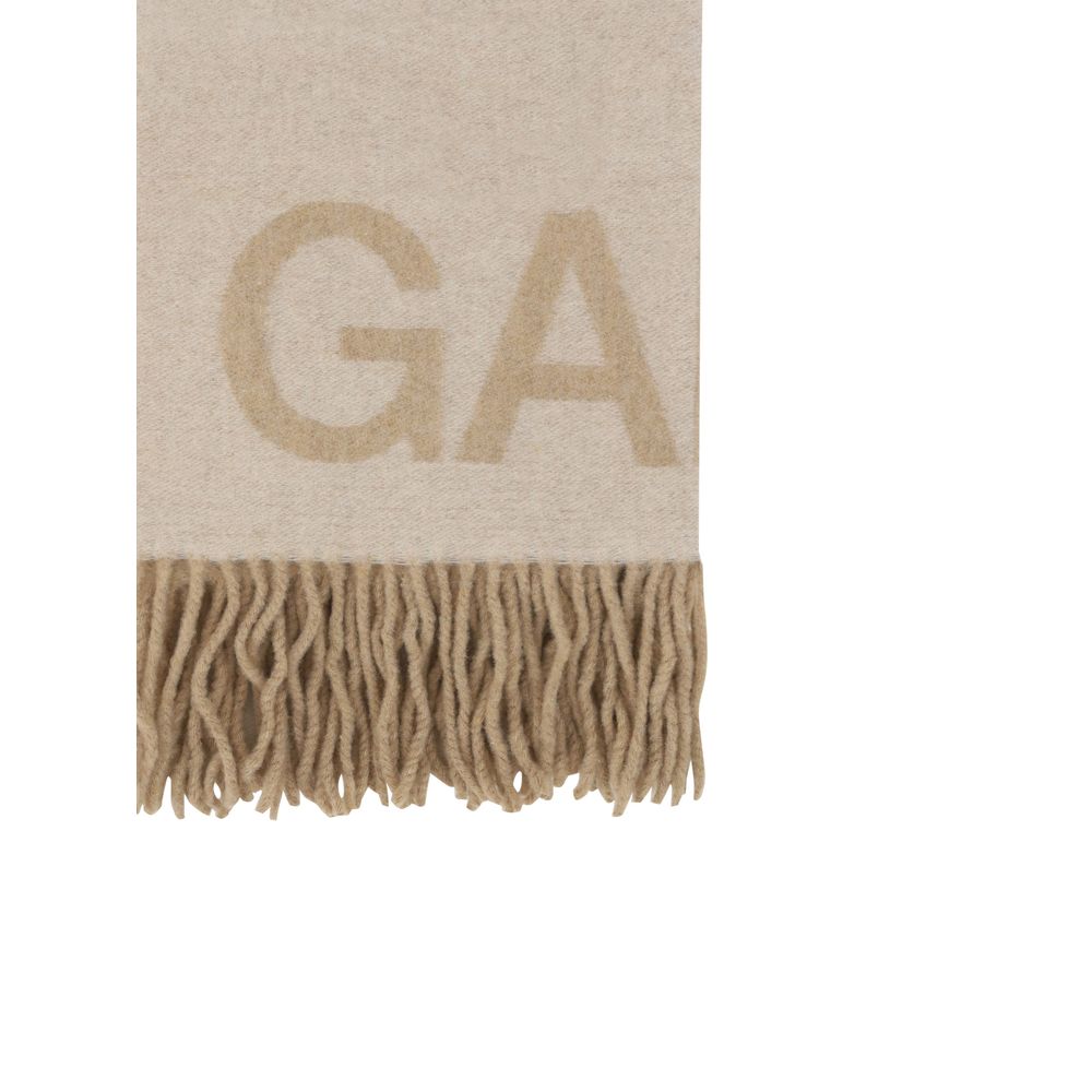 Beige Wool Oves Aries Scarf