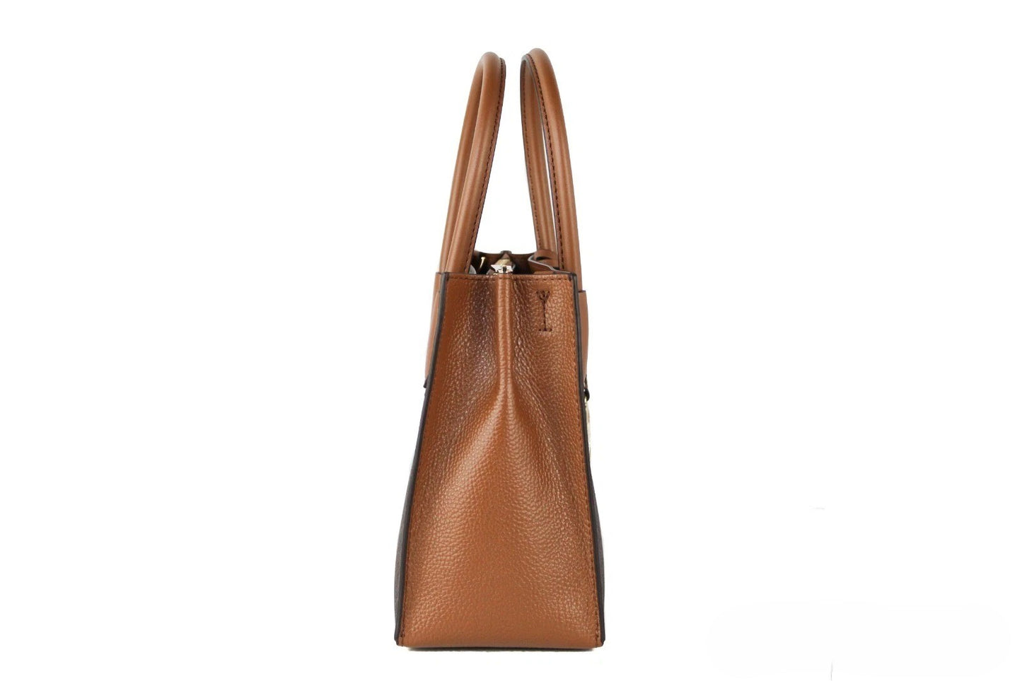 MICHAEL KORS Mercer 35S1GM9M2B Medium Logo And Leather Accordion Crossbody Bag In Brown