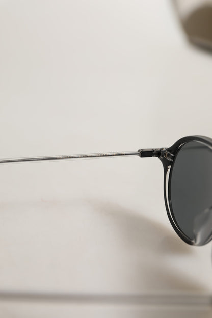 Black Acetate Frame DG4343F Bridge Detail Sunglasses