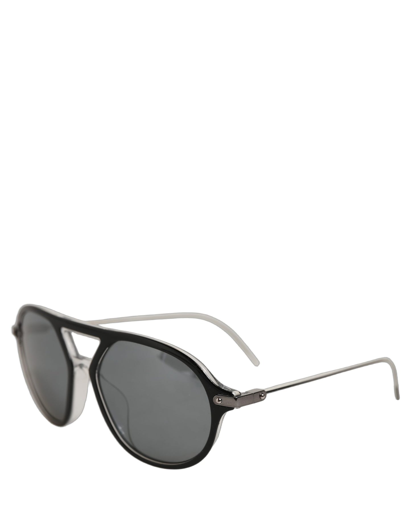 Black Acetate Frame DG4343F Bridge Detail Sunglasses