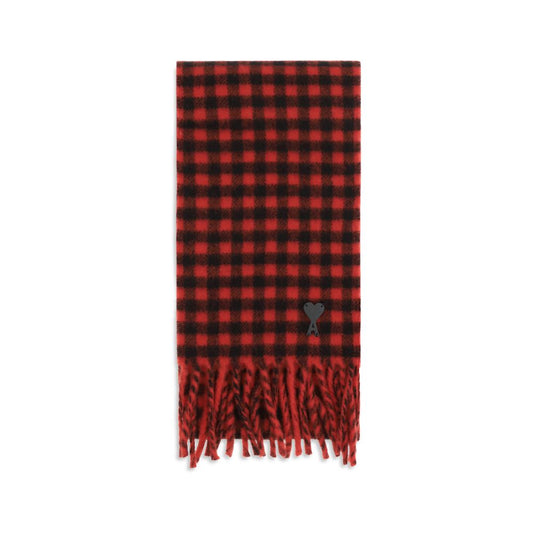 Red Wool Oves Aries Scarf