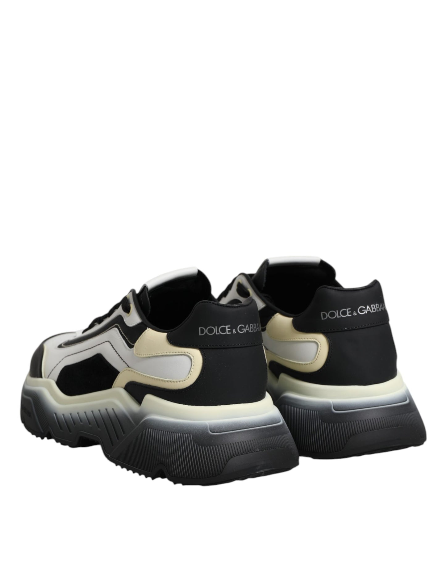 White Black Daymaster Two Tone Sneaker Shoes
