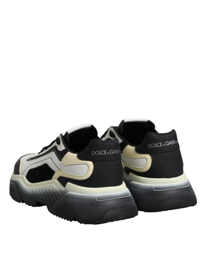 White Black Daymaster Two Tone Sneaker Shoes