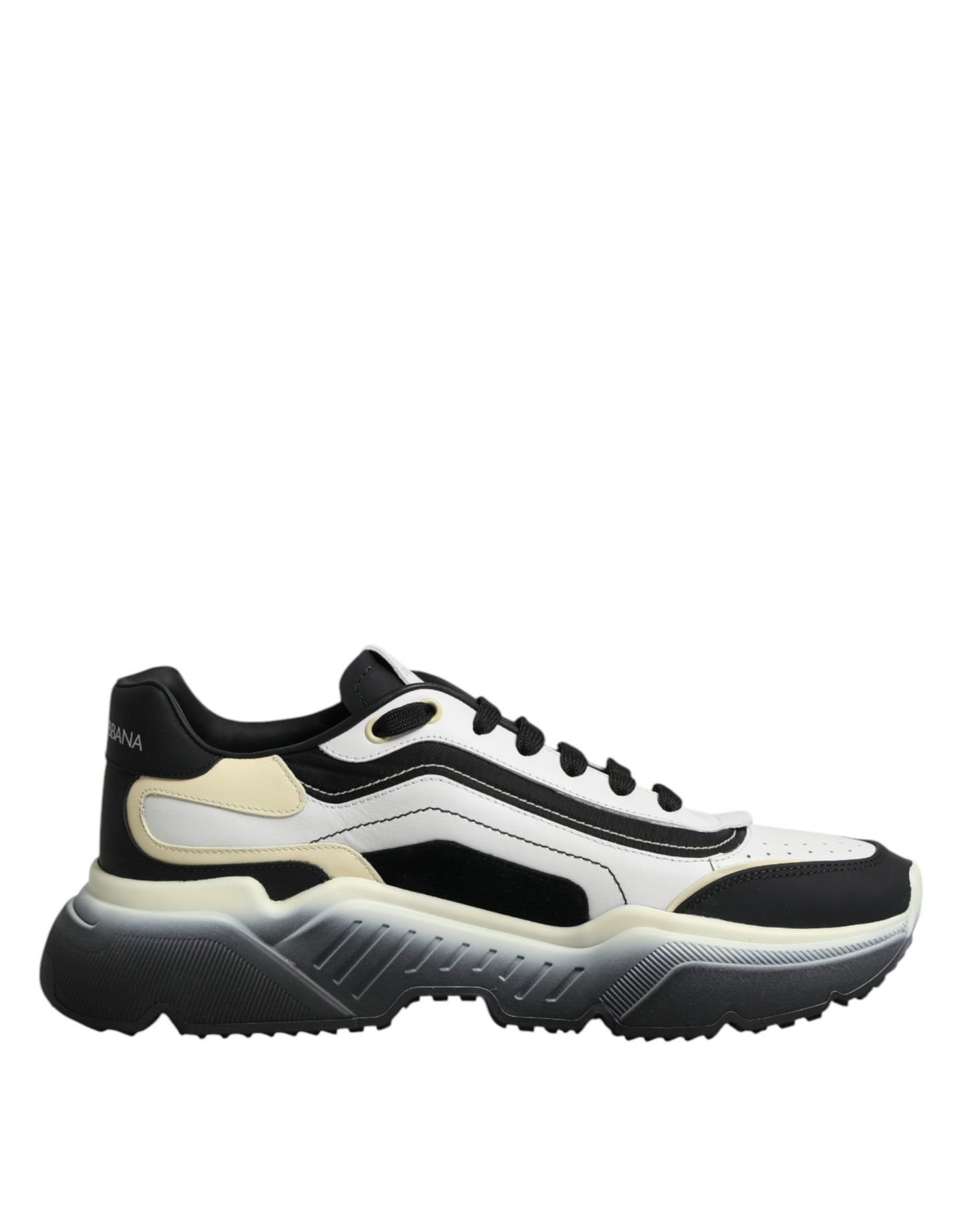 White Black Daymaster Two Tone Sneaker Shoes