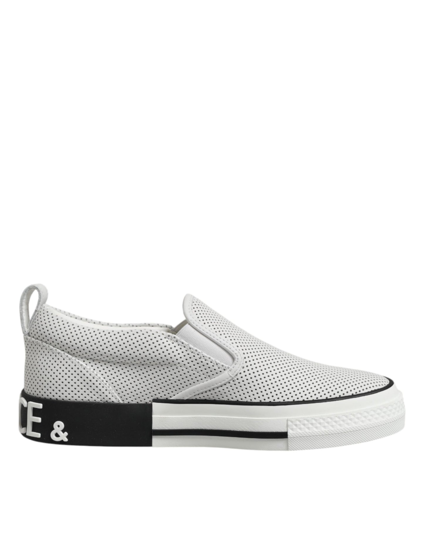 White Perforated Custom 2.Zero Sneakers Shoes