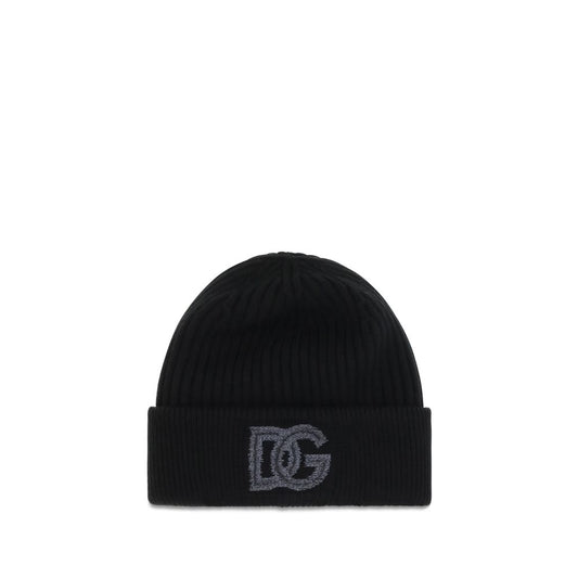 Black Wool Oves Aries Beanie