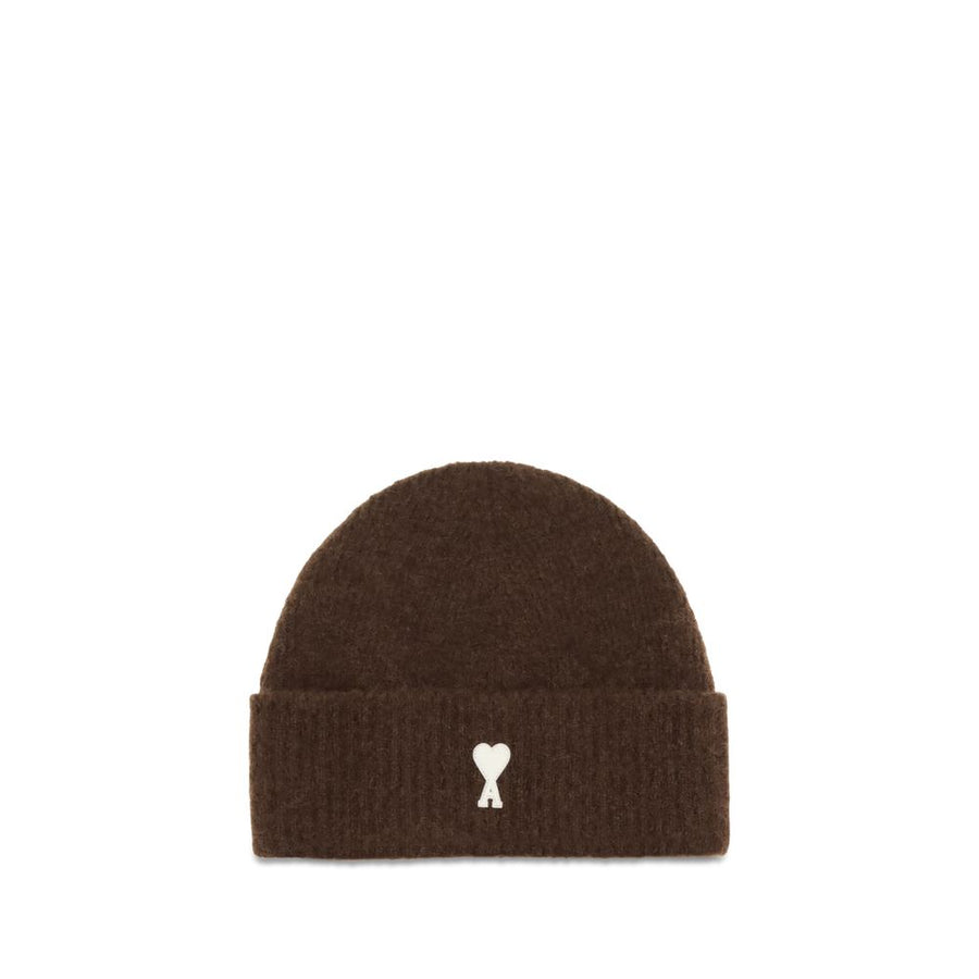 Brown Wool Oves Aries Beanie