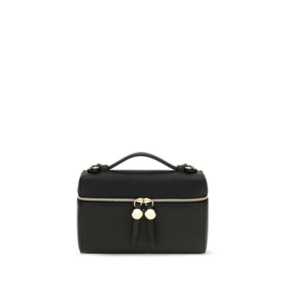Black Calf Leather Bos Taurus Handbag