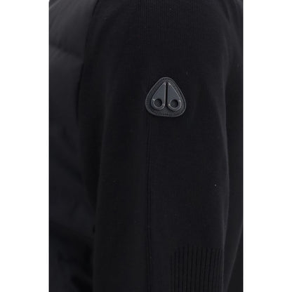 Black Viscose Full-Length Jacket