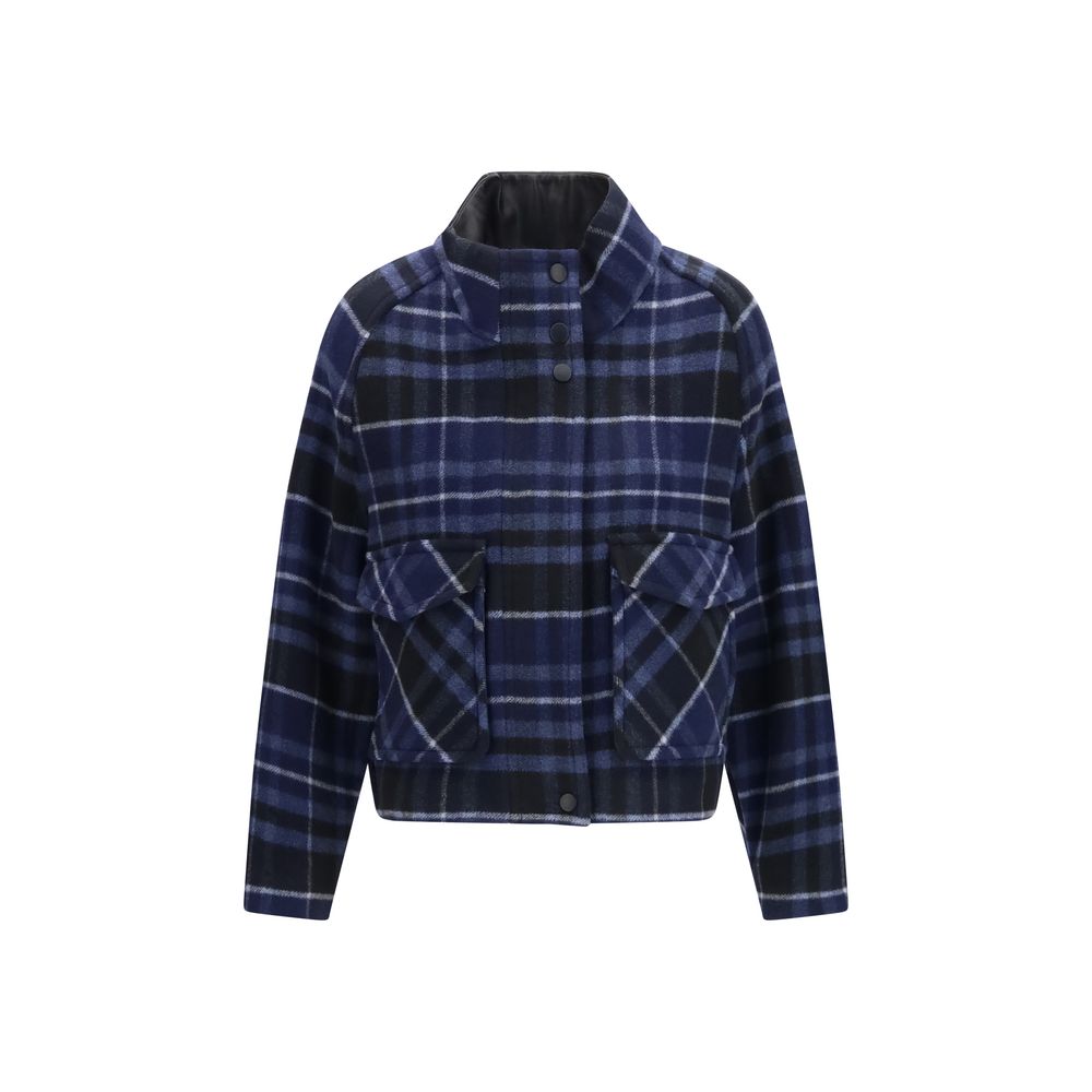 Blue Wool Oves Aries Shell Jacket