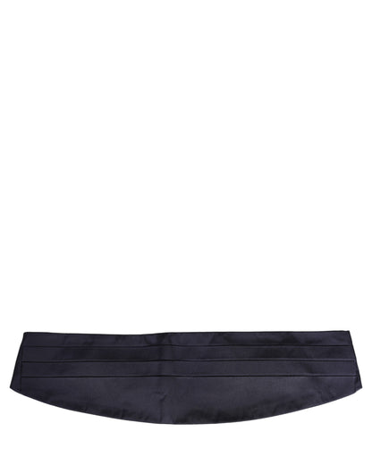 Dark Blue 100% Silk Belt Waist Cummerbund