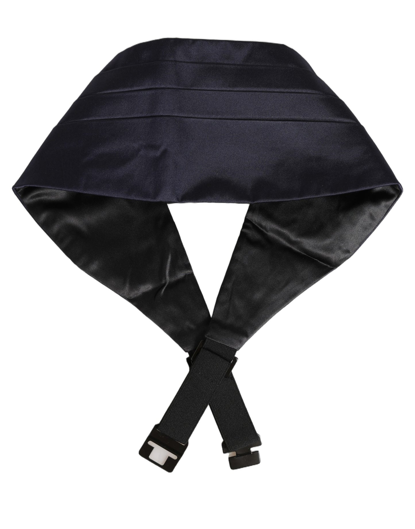 Dark Blue 100% Silk Belt Waist Cummerbund