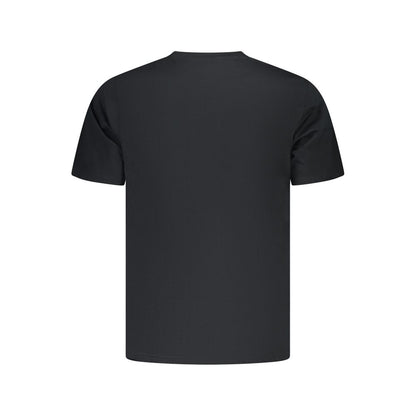 Black Cotton Men's T-Shirt