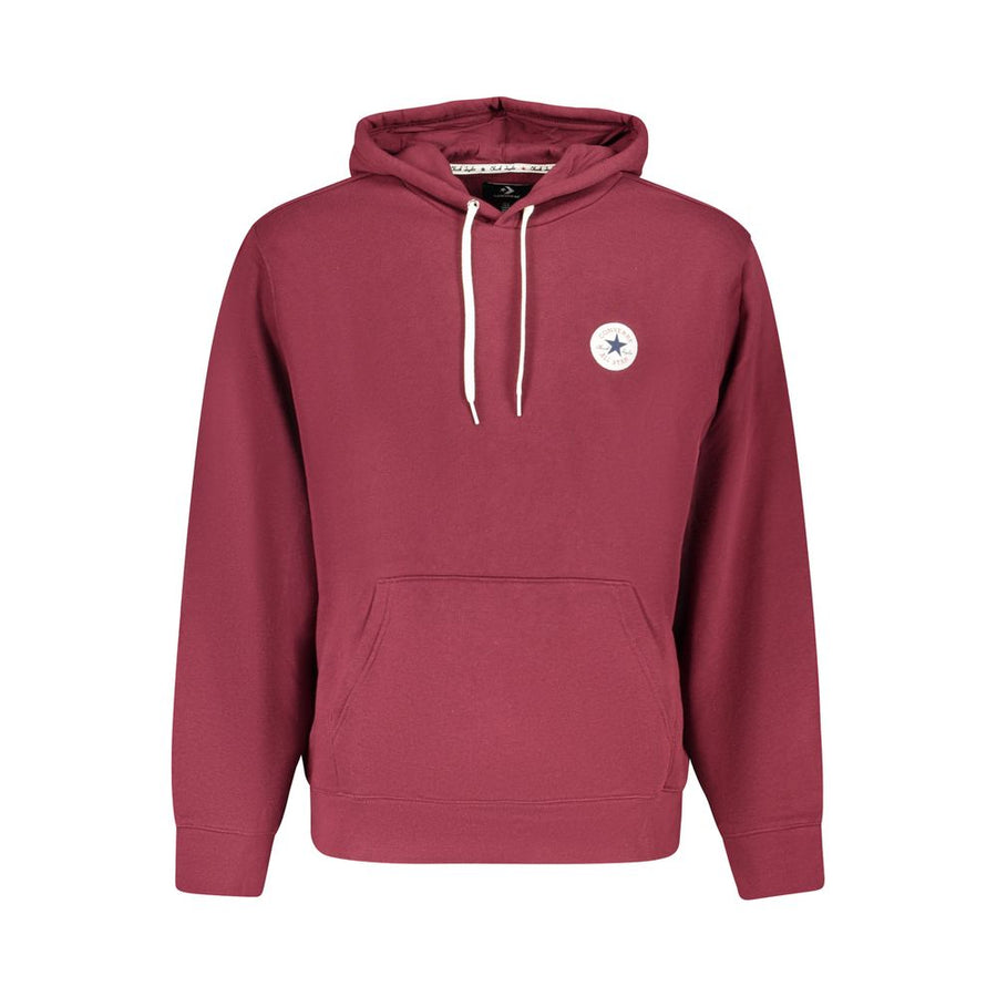 Red Cotton Mens Sweatshirt