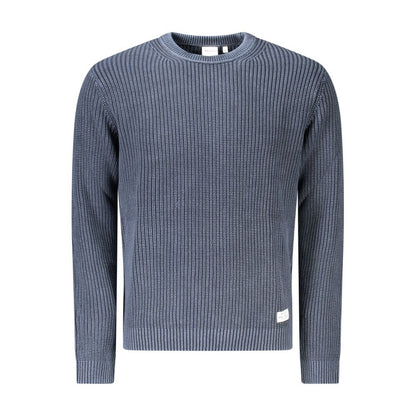 Blue Cotton Mens Shirt