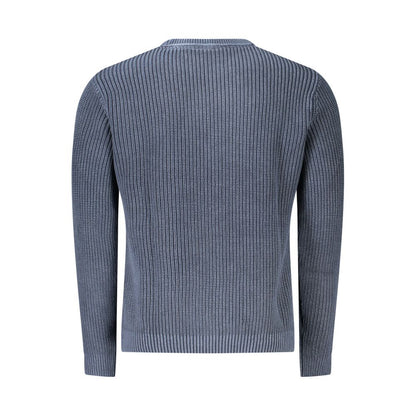 Blue Cotton Mens Shirt