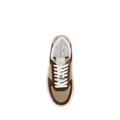 Brown Napa Leather / Calf Bos Taurus Athletic Sneakers