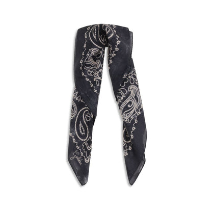 Gray Silk Scarf