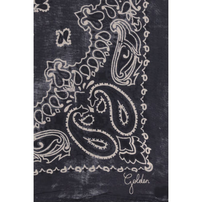 Gray Silk Scarf