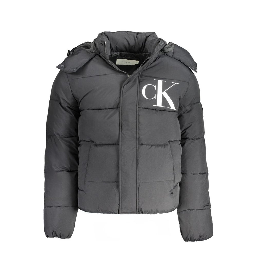 Black Nylon Men's Jacket