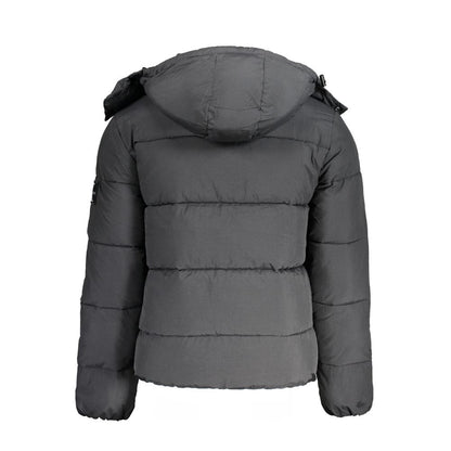 Black Nylon Men's Jacket