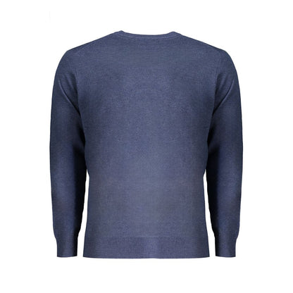 Blue Wool Men's Sweater