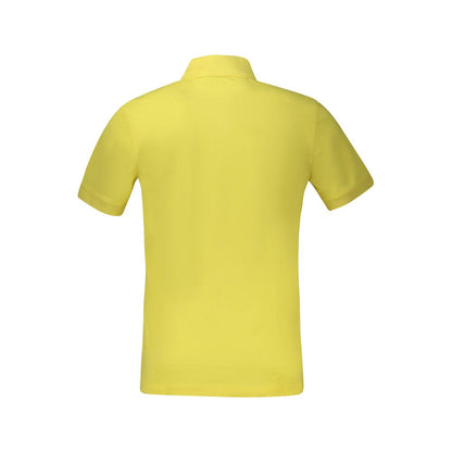 Yellow Cotton Men's Polo Shirt