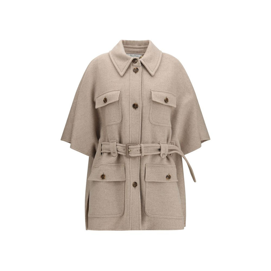 Beige Cashmere Coat