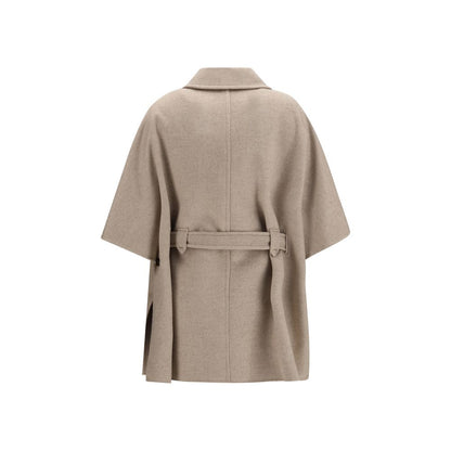Beige Cashmere Coat