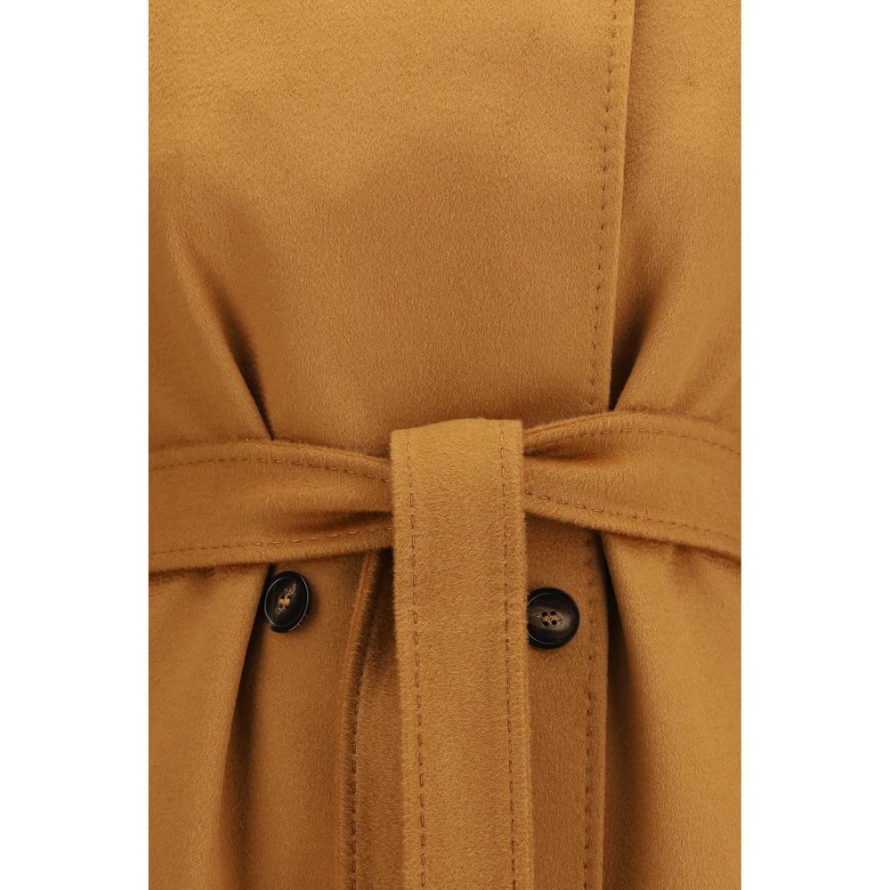 Beige Wool Oves Aries Coat