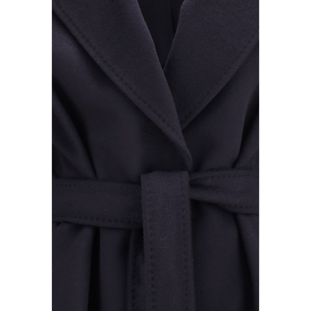 Blue Wool Oves Aries Coat