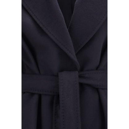 Blue Wool Oves Aries Coat