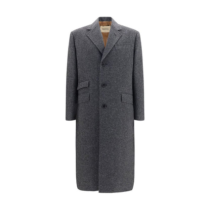 Gray Wool Oves Aries Coat