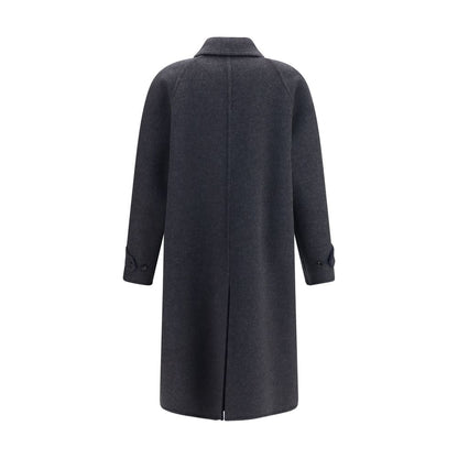 Gray Wool Oves Aries Coat