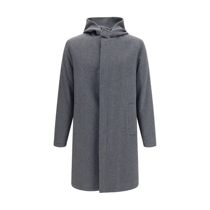 Gray Wool Oves Aries Coat