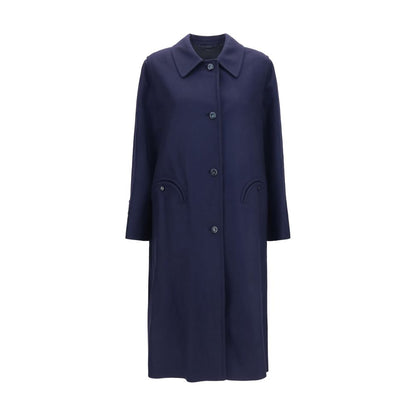 Blue Wool Oves Aries Coat