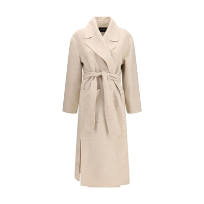 Beige Wool Oves Aries Coat
