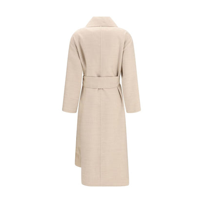 Beige Wool Oves Aries Coat