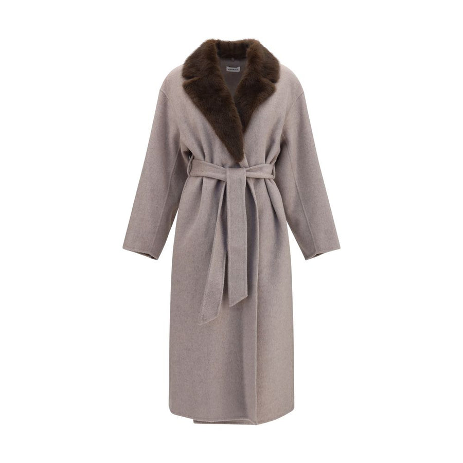Beige Wool Oves Aries Coat