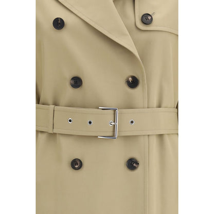 Beige Cotton Coat