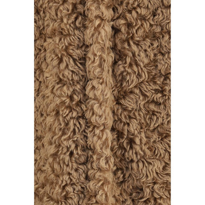 Brown Polyester Coat