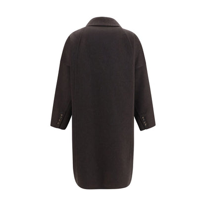 Brown Cashmere Coat