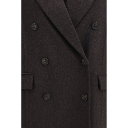 Brown Cashmere Coat