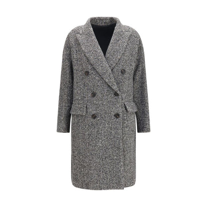 Gray Wool Oves Aries Coat