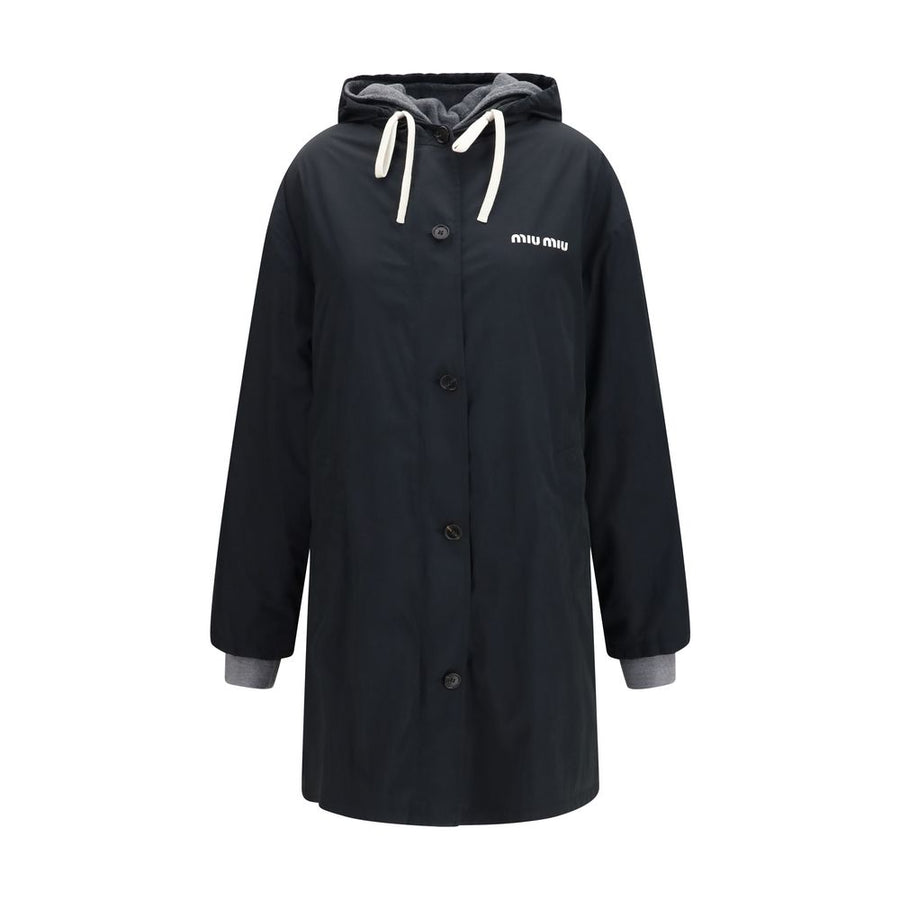 Black Cotton Coat