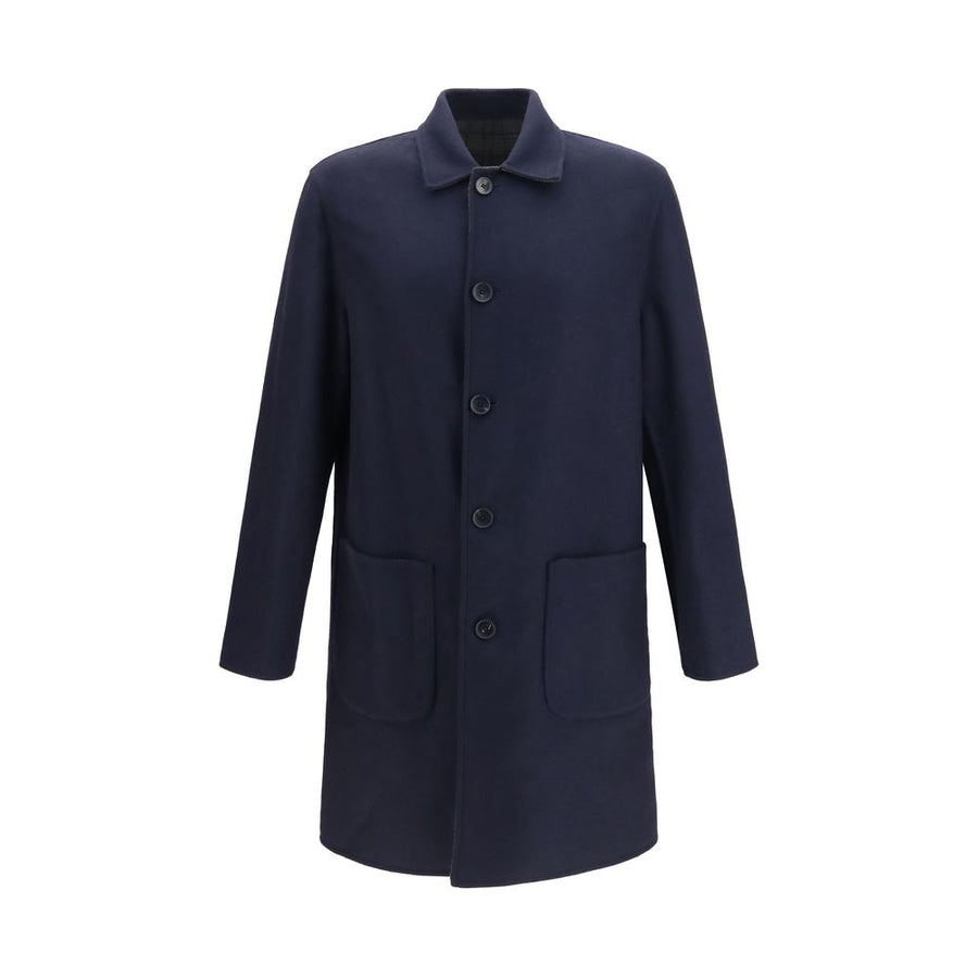 Blue Wool Oves Aries Coat