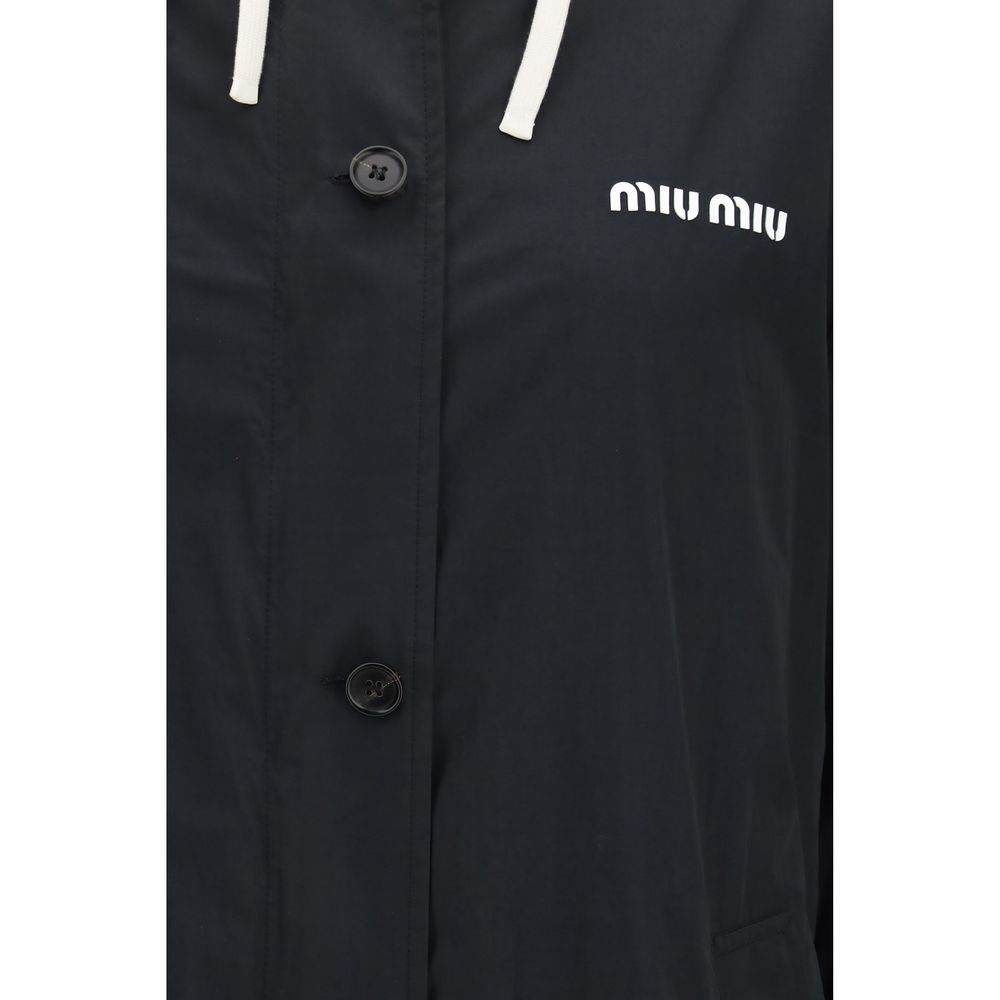 Black Cotton Coat